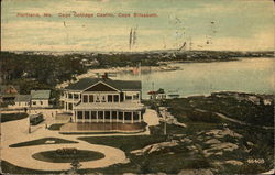 Capr Cottage Casino, Cape Elizabeth Portland, ME Postcard Postcard Postcard