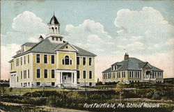 School Houses Postcard