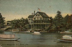 New Meadows Inn Bath, ME Postcard Postcard Postcard