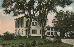 "Tucker" Mansion Wiscasset, ME Postcard Postcard Postcard