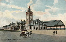 Union Station Portland, ME Postcard Postcard Postcard