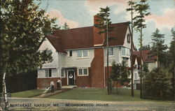 Neighborhood House Postcard