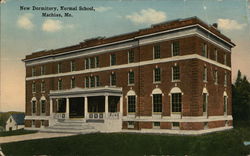 New Dormitory, Normal School Postcard