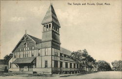 The Temple and Arcade Postcard