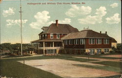 Hollingworth and Whitney Club House Winslow, ME Postcard Postcard Postcard