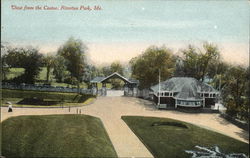 View from the Casino, Riverton Park Portland, ME Postcard Postcard Postcard