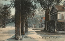 A Section of Main Street Postcard