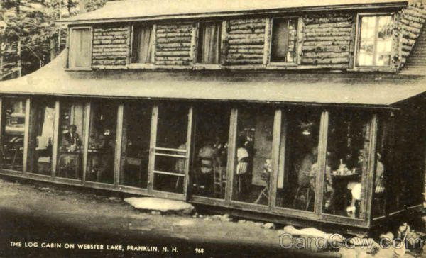 The Log Cabin On Webster Lake Franklin New Hampshire
