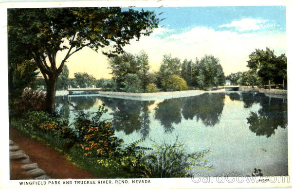 Wingfield Park And Truckee River Reno Nevada