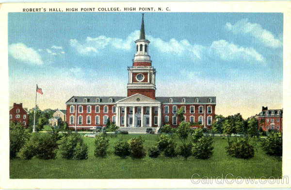 Robert's Hall, High Point College North Carolina