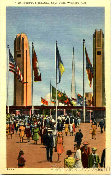 Corona Entrance 1939 NY World's Fair