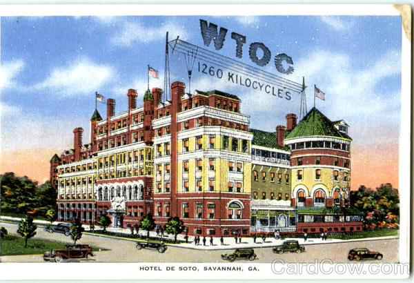 Hotel De Soto Savannah Georgia