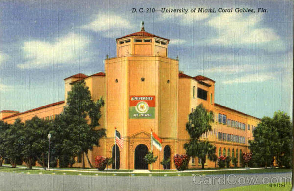 University Of Miami Coral Gables Florida