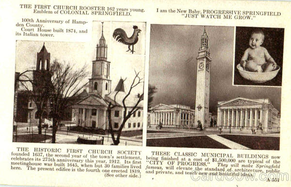 The First Church Rooster Springfield Massachusetts