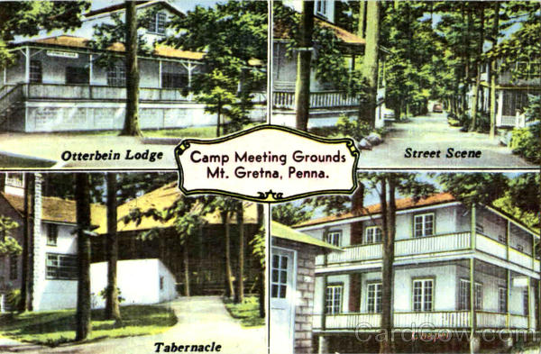 Camp Meeting Grounds Mount Gretna Pennsylvania
