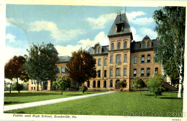 Public And High School Brookville Pennsylvania