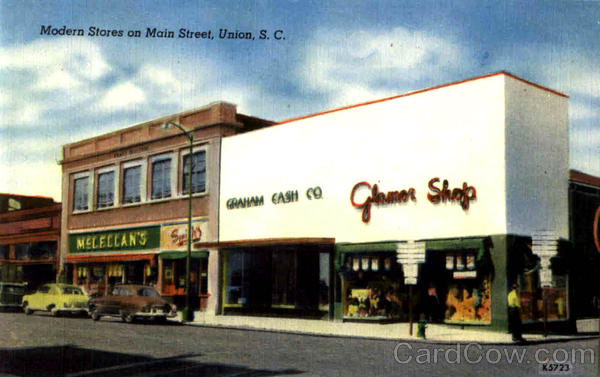 Modern Stores On Main Street Union South Carolina