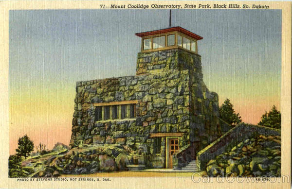 Mount Coolidge Observatory , State Park Custer South Dakota