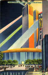 Theme Tower Of New York World's Fair Of 1939 Postcard