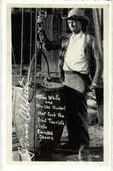 Jim White Postcard Postcard