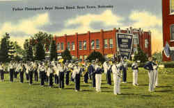 Father Flanagan's Boys Home Band Postcard