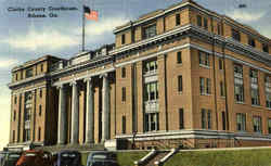 Clarke County Courthouse Athens, GA Postcard Postcard