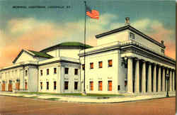 Memorial Auditorium Postcard