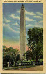 Jefferson Davis Monument Postcard