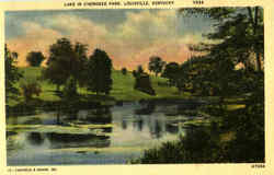 Lake In Cherokee Park Postcard