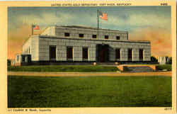 United States Gold Depository Postcard