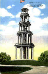 Observation Tower On Jackson Road, National Military Park Vicksburg, MS Postcard Postcard
