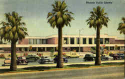 Phoenix Public Library Postcard