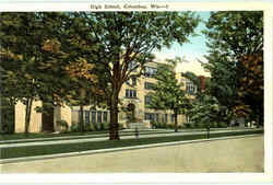 High School Postcard