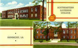 Southeastern Louisiana College Hammond, LA Postcard Postcard