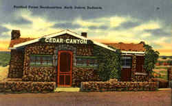 Petrified Forest Headquarters Postcard