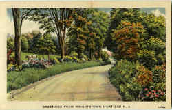 Greetings From Wrightstown New Jersey Postcard Postcard