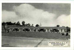 Arrowhead Motel, U. S. 40 Morristown, OH Postcard Postcard