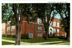 High School Gallipolis, OH Postcard Postcard