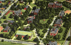 Aerial View Of Spelman College Postcard