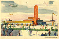 Victor Vienna Garden Café Postcard