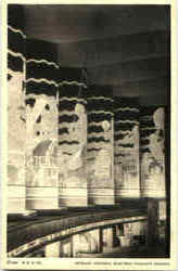Murals General Electric Company Exhibit Postcard