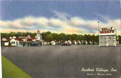 Raider's Village Inc. Postcard