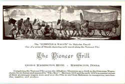 The Pioneer Grill Washington, PA Postcard Postcard