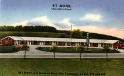 411 Motel Postcard