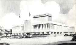 New Home Of The Dallas Morning News Postcard