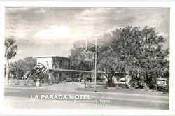 La Parada Motel Brownsville, TX Postcard Postcard