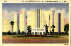 Pan-America Exhibit Building Postcard