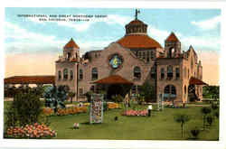 International And Great Northern Depot Postcard