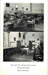 Army And Navy Masonic Service Center, 121 East Oak Street Sparta, WI Postcard Postcard