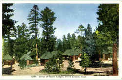 Group Of Guest Lodges Postcard